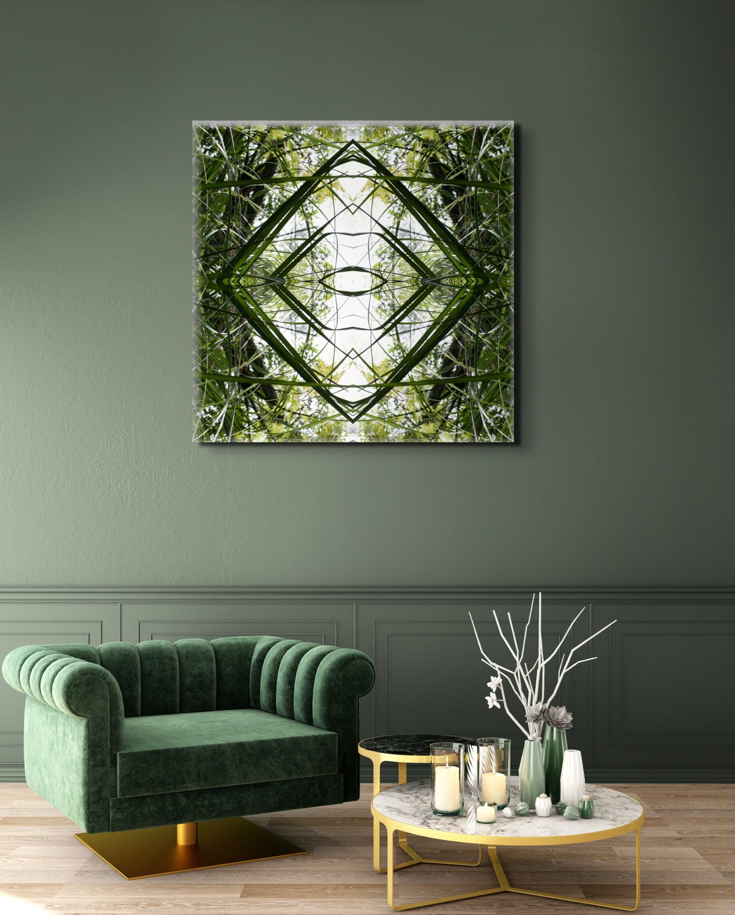 Ruatahi Diamond 1 - On Canvas