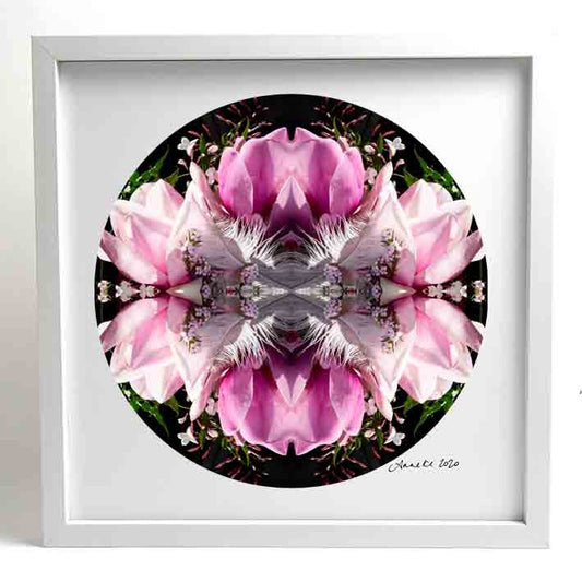 Velvet Heart 1 - Small Mandala Print