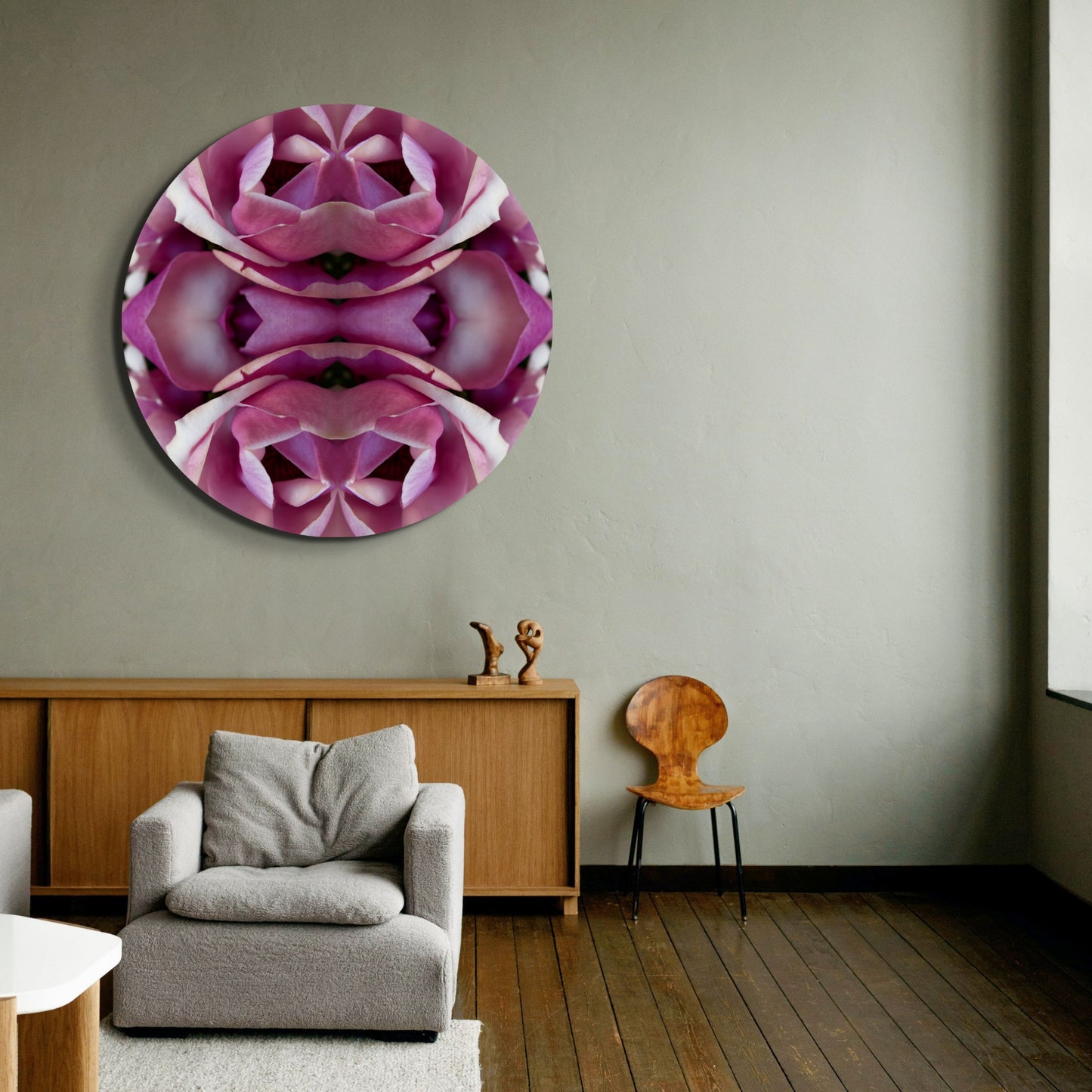 Magnolia Heart 2 - Round