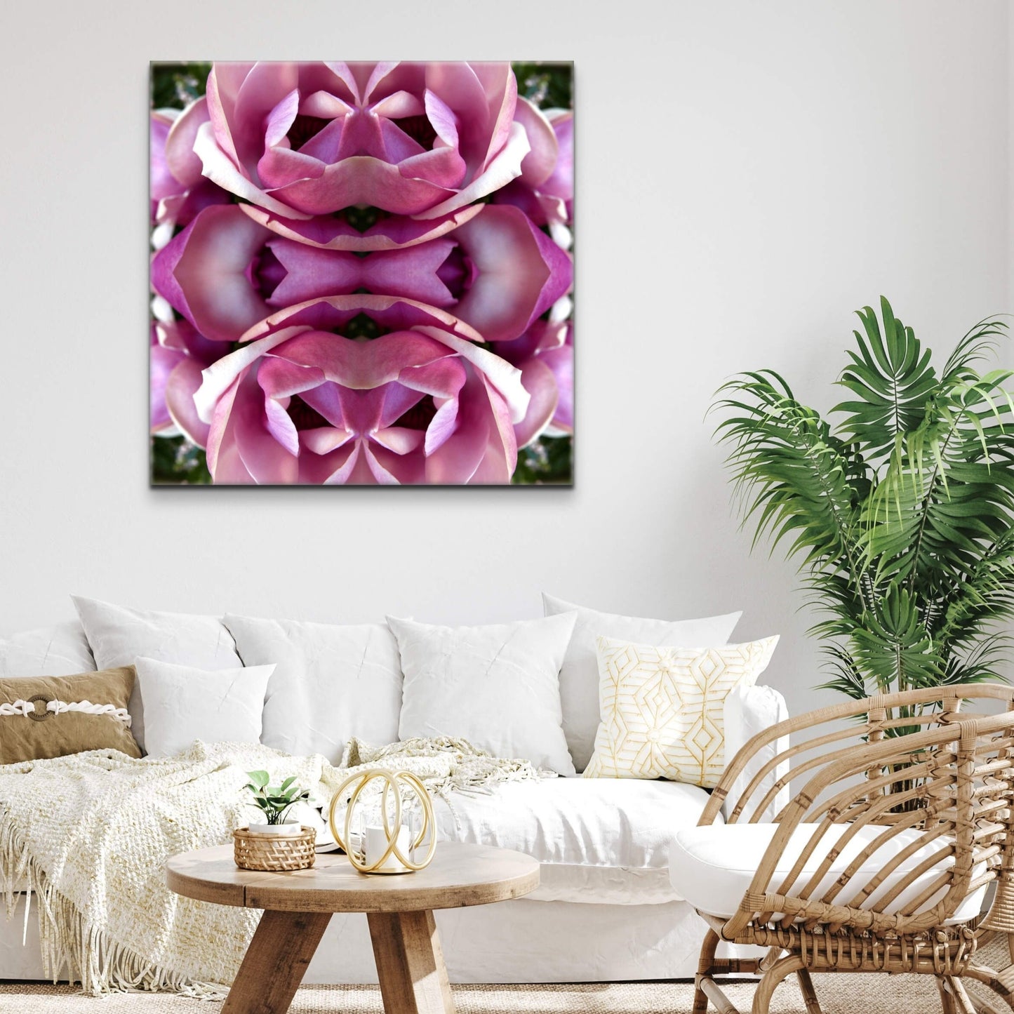 Magnolia Heart 2 - Canvas