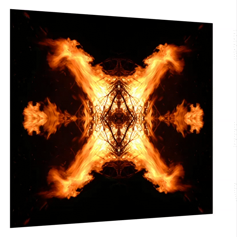 Fire Fire - Lenticular Art