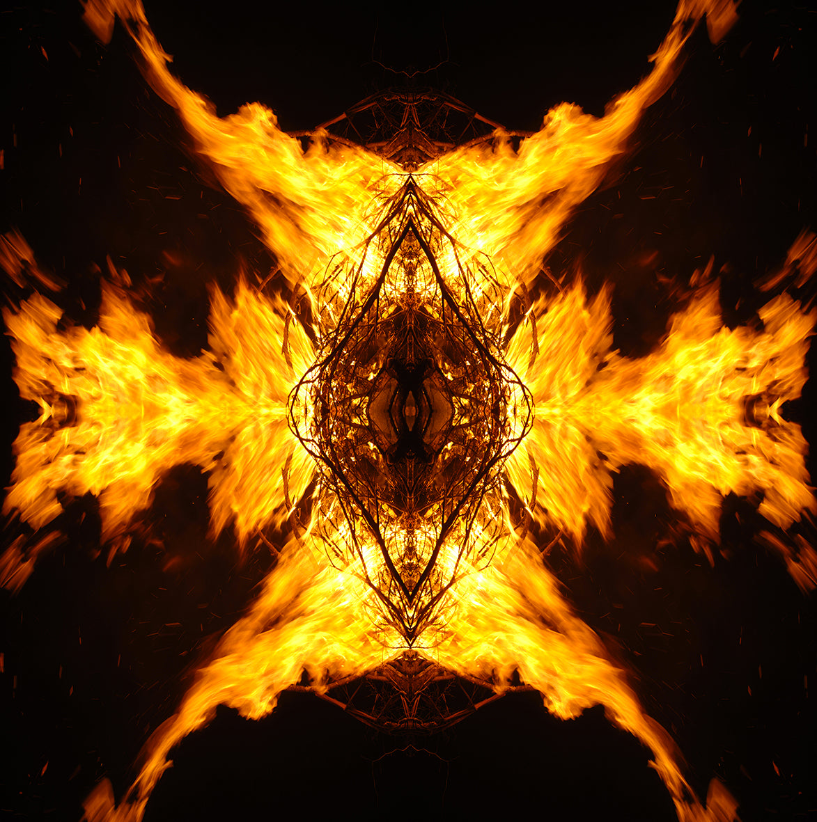 Fire Fire - Lenticular Art