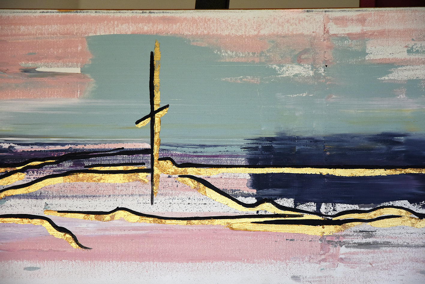 Sumner Nights - Cave Rock on Canvas