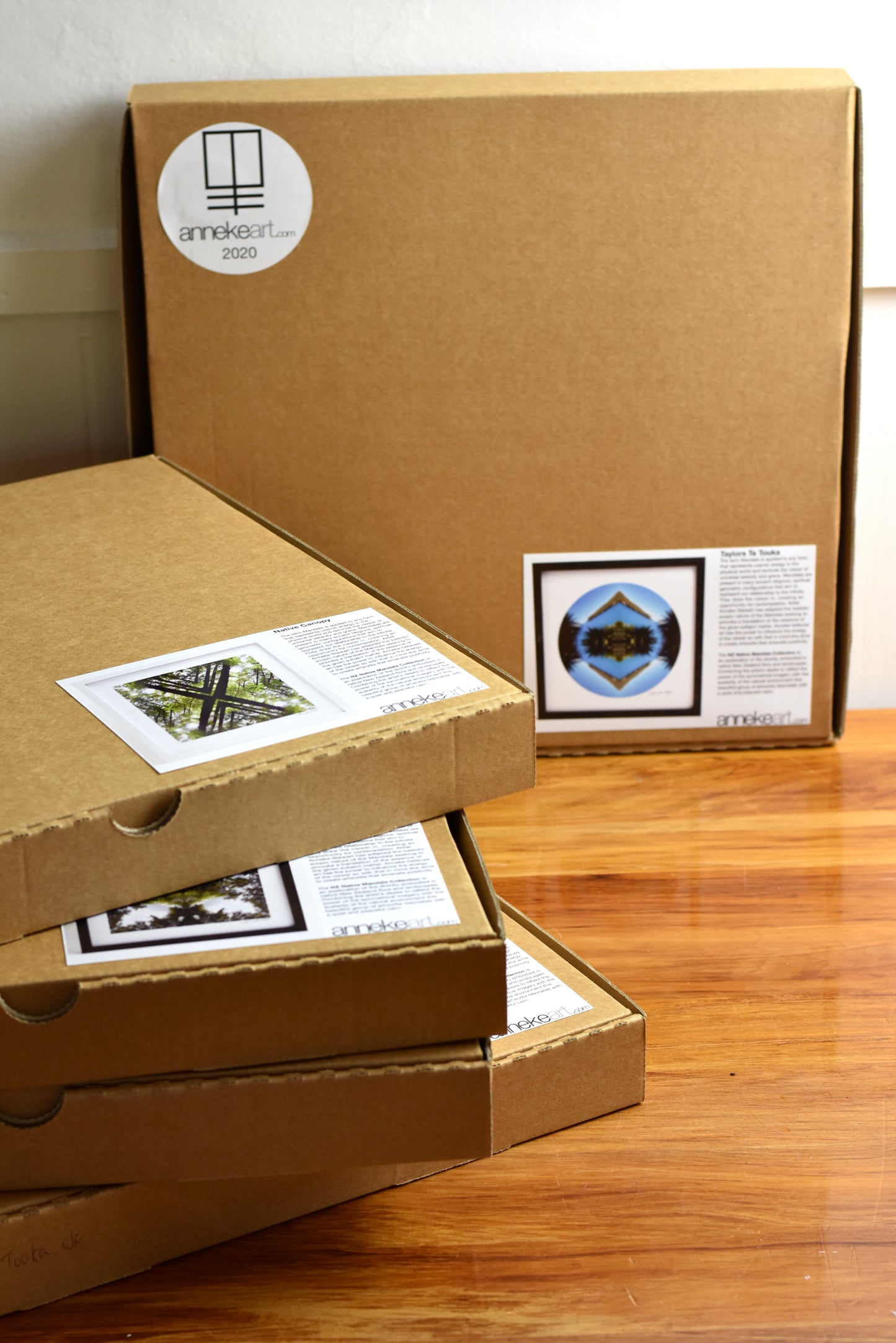 Broken River - Small Mandala Print