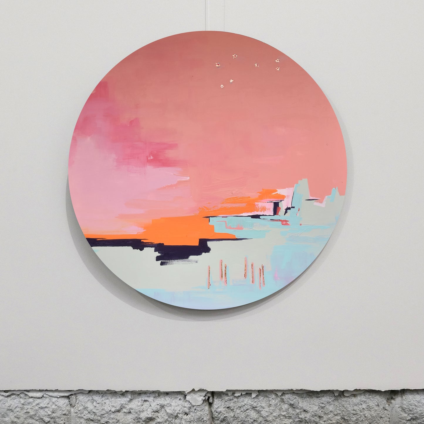 Pleiadian Prophecy - Round Print 2