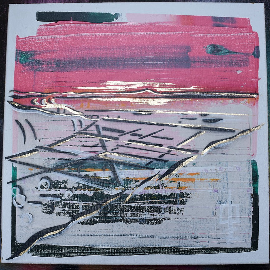 Sumner Nights - Sumner - From Above on canvas