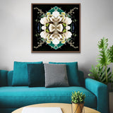 White Magnolia Crown 1 - Lightbox