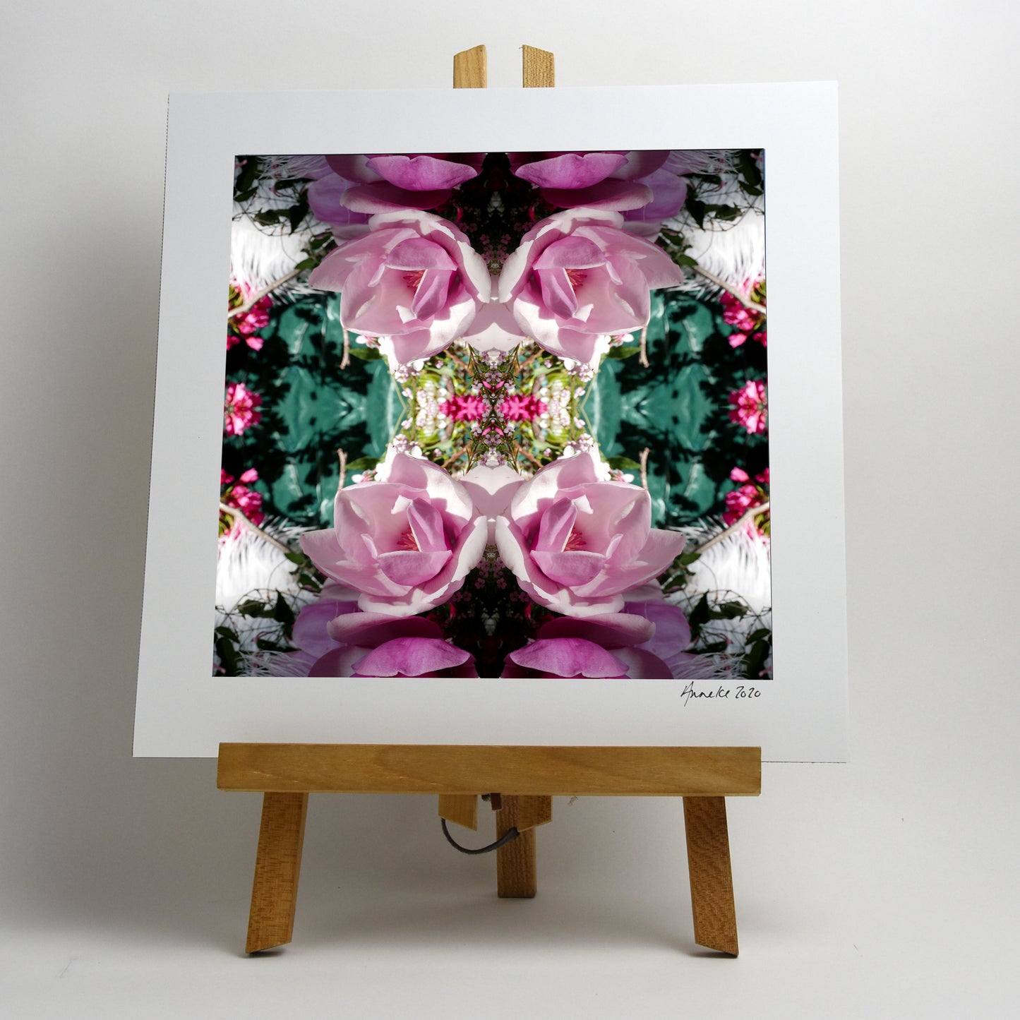 Velvet Heart 2 - Small Mandala Print