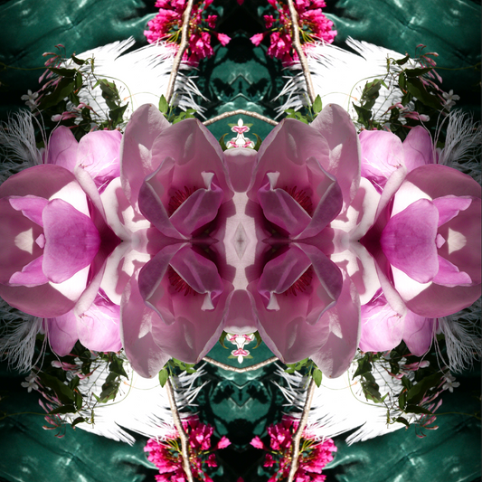 Pink Magnolia Velvet 6 - Lightbox