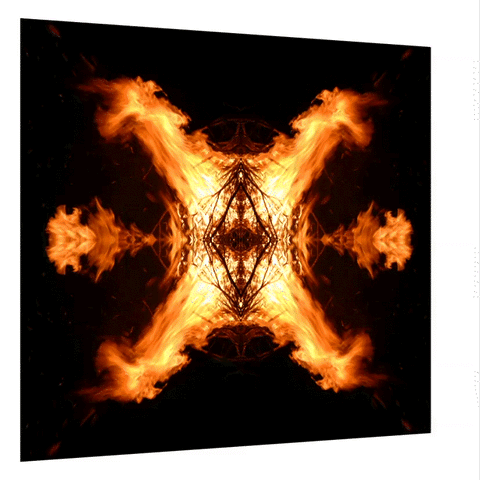 Fire Fire - Lenticular Art