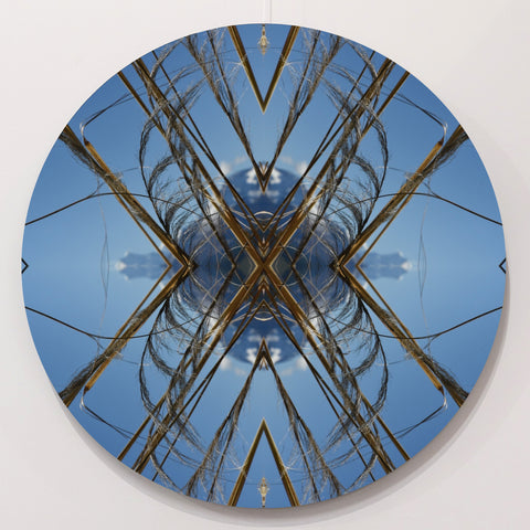 Aoraki Toi Toi 5 - Large Round Print