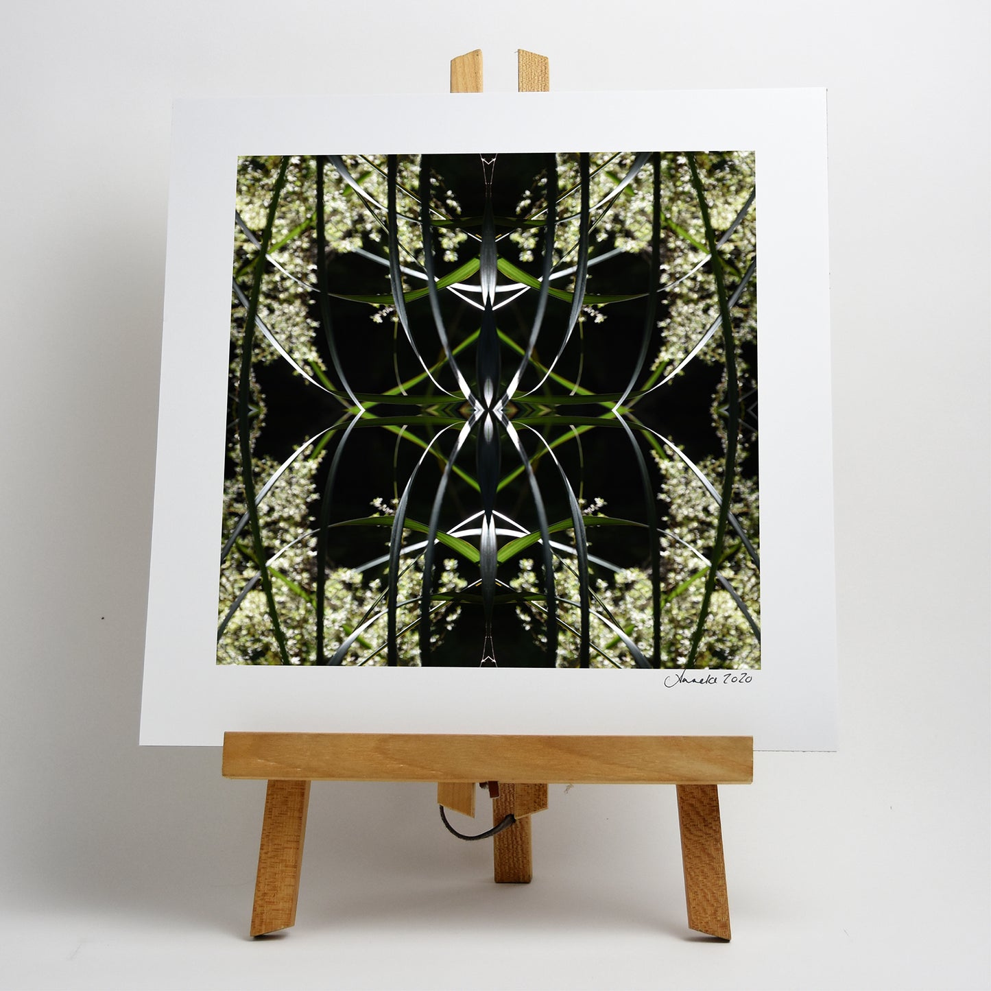 Dark Ruatahi Portal 4 - Small Mandala Print