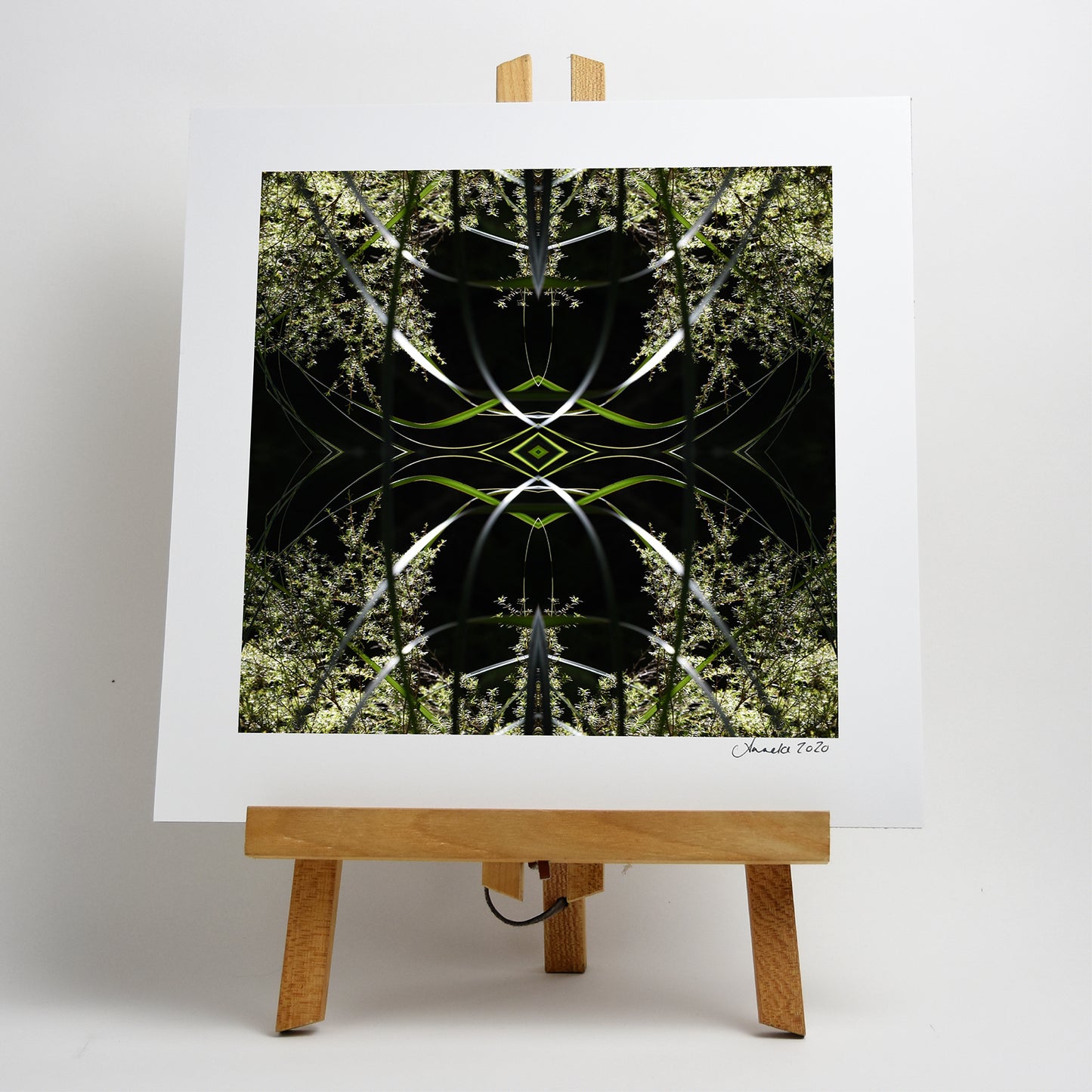 Dark Ruatahi Portal 5 - Small Mandala Print